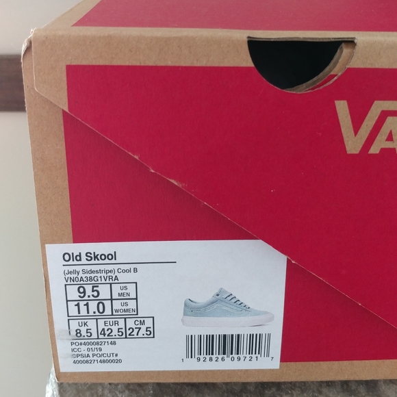 Vans Old Skool Jelly Sidestripe Cool B - Picture 8 of 8